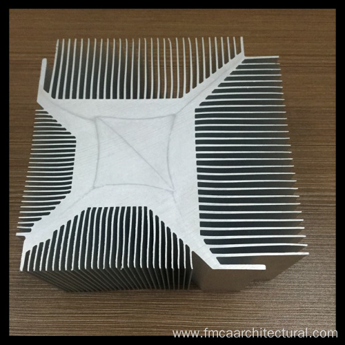 OEM Black Anodized Aluminum Extrusion Heatsink